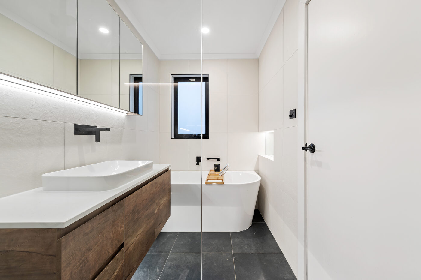 Second bathroom with freestanding bath, Berwick