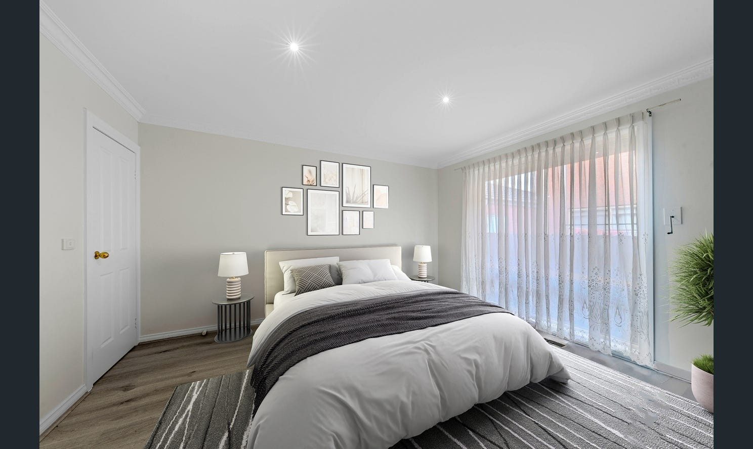 Renovated bedroom, Dandenong